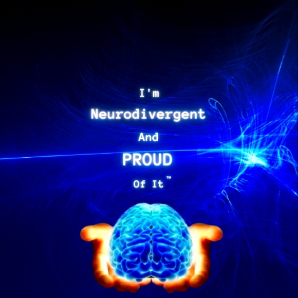 Neurodivergent and Proud of it! Unisex Cut & Sew Tee. Show Your Support - Picture 4 of 7